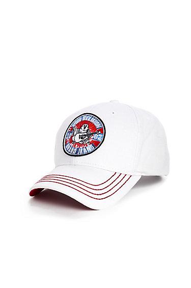 Boys Tie Dye Hat | White | True Religion