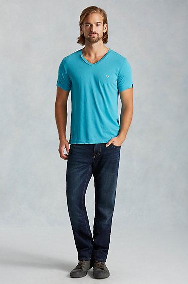 True Religion Geno Slim Mens Jean - Deep Shadow
