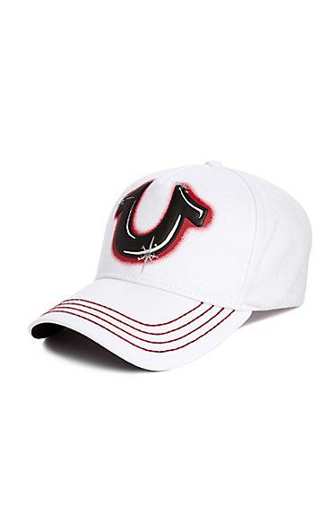 Mens Reflective U Hat | White | True Religion