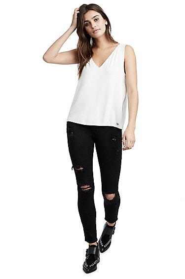 Jennie Curvy Skinny Womens Jean | Bold Bedrock | Size 23 | True Religion