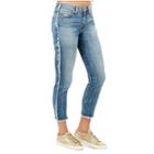 Colette Hi Rise Tapered Womens Skinny Jean | Two Faced Fade | Size 24 | True Religion