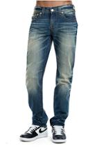 Men's Slim Fit Old Multi Jean | Dirty Path | Size 29 | True Religion