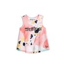 Toddler/little Kids Watercolor Petal Tank Top | Pink | Size 3t | True Religion
