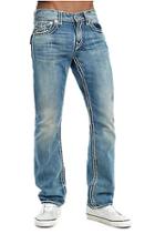 Men's Straight Fit Rope Stitch Jean | Rodeo Affair | Size 30 | True Religion