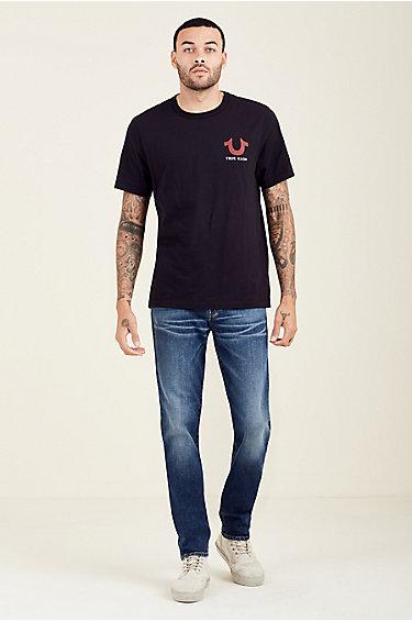 Rocco 32 Inseam Skinny Mens Jean | Indigo Traveler | Size 28 | True Religion