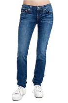 Women's Skinny Fit Old Multi Stitch Jean | Deep Marine | Size 29 | True Religion