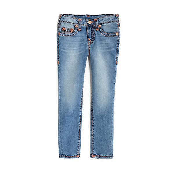 Toddler/little Kids Casey Super T Jean | Bloom Blue | Size 3t | True Religion