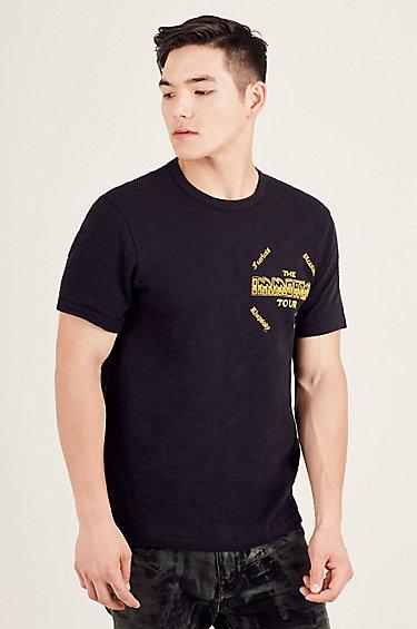 Handbill Mens Tee | Black | Size Xx Large | True Religion