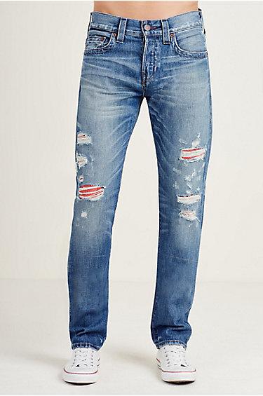 True Religion Rocco Skinny Mens Jean - Worn Streets