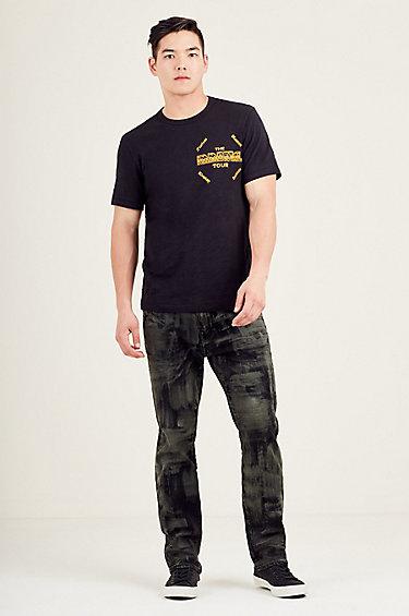 Ricky Straight Canvas Mens Jean | Dark Canvas | Size 32 | True Religion