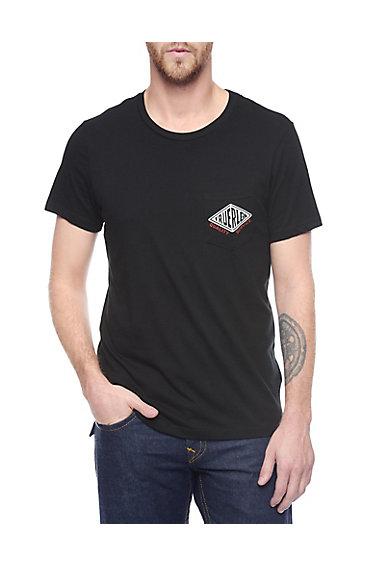 True Religion Hand Picked Pocket Motor Mens Tee - Black