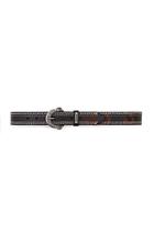 True Religion Unisex Laser U Belt - Black