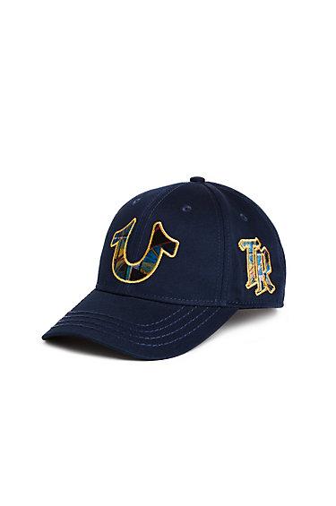 Women's Stain Glass Horseshoe Cap | Blue | True Religion