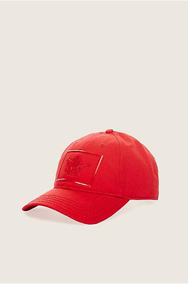 True Religion Shiny Buddha Baseball Cap - True Red