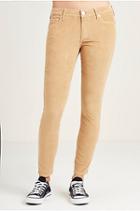 Hand Picked Super Skinny Cropped Corduroy Womens Pant | Camel | Size 23 | True Religion