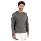 Mens 3d Embossed Logo Fleece Sweater | Charcoal | Size Medium | True Religion