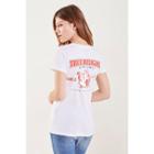 Double Puff Womens Tee | White | Size X Small | True Religion