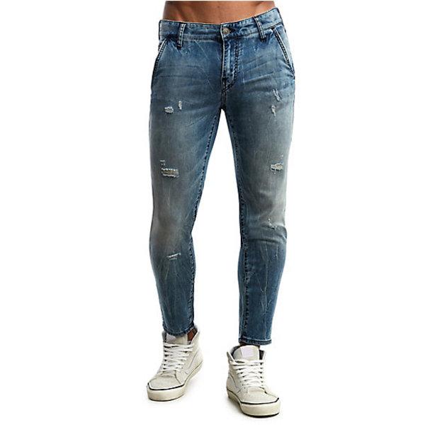 Mens Finn Runner Skinny Jean | Shattered Indigo | Size 29 | True Religion