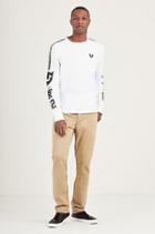 Slim Fit Geno Cable Stitch Jean | Muse Dark Brown | Size 29 | True Religion