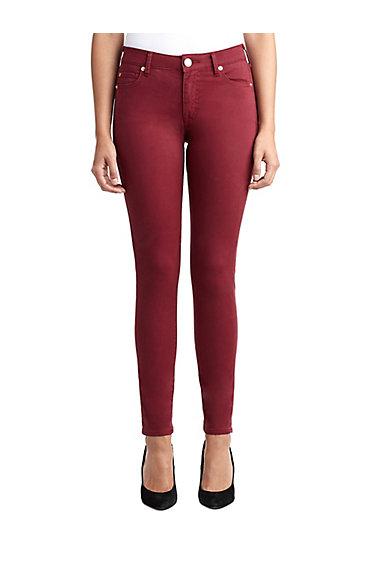 Womens Brushed Sateen Jennie Curvy Skinny Pant | Orpheum | Size 24 | True Religion