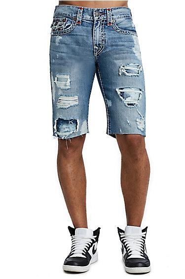 Ricky Flap Super T Mens Short | Marshland | Size 29 | True Religion