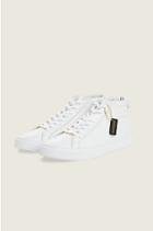 Hex V1 High Top Leather Sneaker | White  | Size 8 | True Religion