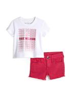 Repeat Tee Baby Set | White | Size 6m | True Religion