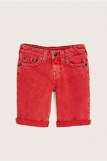 Toddler/little Kids Geno Short | Washed Red | Size 2t | True Religion
