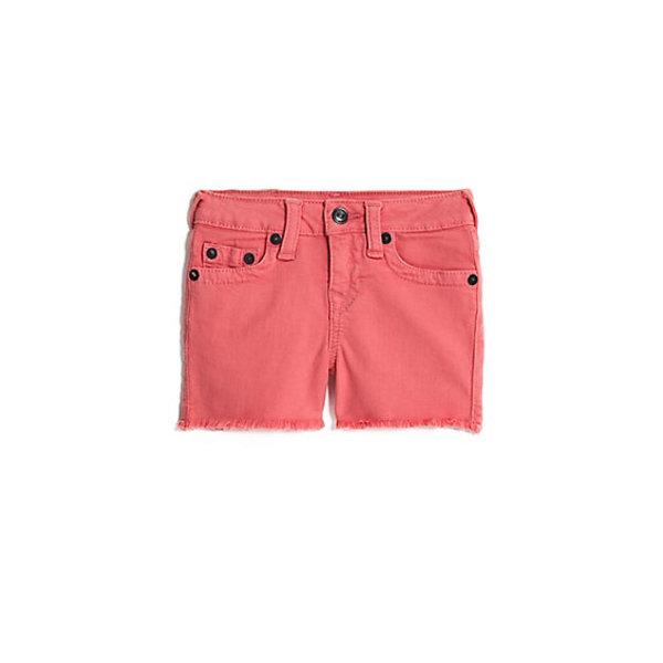 Kids Bobby Short | Coral Red | Size 8 | True Religion