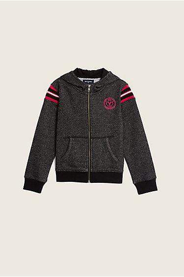 Toddler/little Kids Sporty Hoody | Black | Size 4 | True Religion