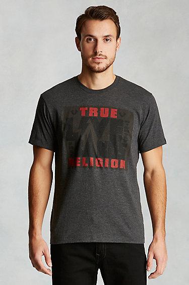 True Religion Band Graphic Mens Tee - Jet Black