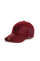Pyramid Embroidery Baseball Cap | Dark Red  | True Religion