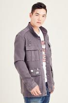 Military Mens Jacket | Charcoal | Size X Large | True Religion