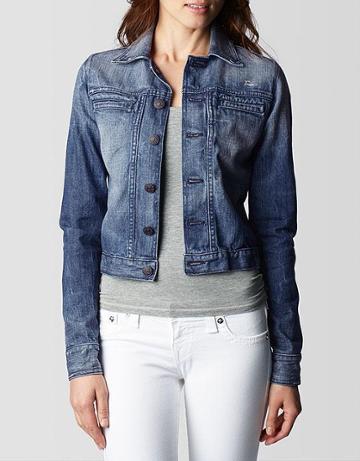Bristol Fitted Womens Denim Jacket By True Religion