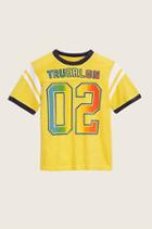 Color Block Kids Tee | Sulphur | Size X Large | True Religion