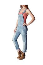 True Religion Erin Relaxed Overall Patchwork - Lost Paradise