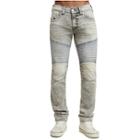 Men's Slim Fit Moto Jean | Indigo Cinder | Size 29 | True Religion