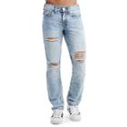 Men's Slim Fit Distressed Super T Jean | Rocky Mist | Size 32 | True Religion