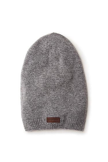 True Religion Slouchy Beanie - Factory Grey