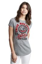 Arch Buddha Crew Shirttail Tee | Heather Grey | Size Xx Small | True Religion