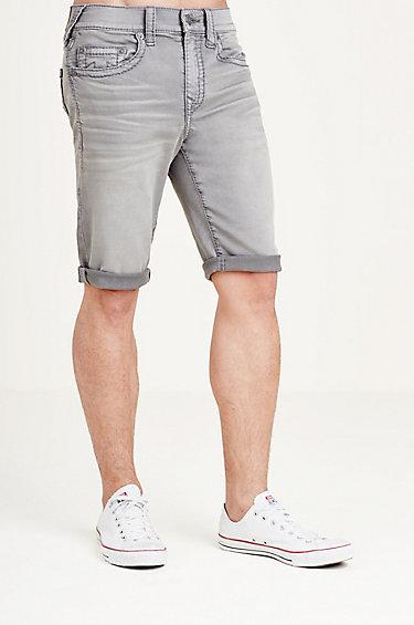 True Religion Geno Big T Mens Short - Grey
