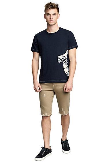 Mens Straight Ricky Short | Taupe  | Size 28 | True Religion