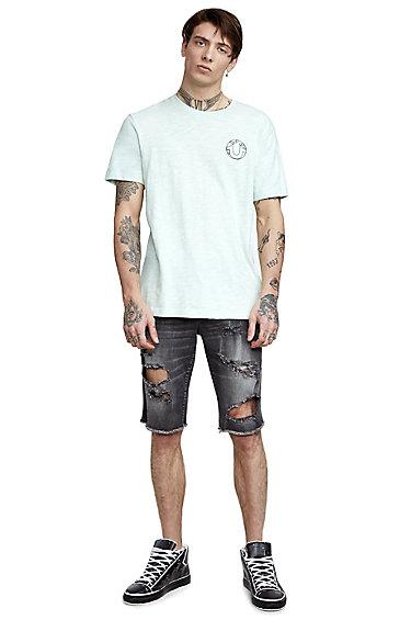Mens Beyond Earth Graphic Tee | Green | Size X Small | True Religion