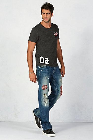 True Religion Hand Picked Straight Mens Jean - Trail Hawk