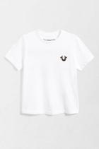 True Religion Puff Logo Kids Tee - White/black