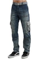 Mens Military Pant | Clouded Jet Smoke | Size 28 | True Religion