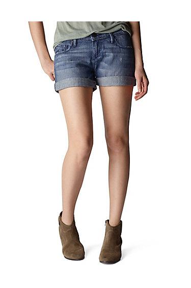 True Religion Cassie Rolled Womens Short - Cypress Peak