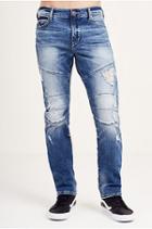 Geno Biker Slim Mens Jean | Worn Rebellion | Size 33 | True Religion