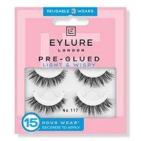 Eylure Pre-glued Light & Wispy No. 117 Eyelashes Twin Pack
