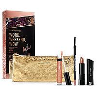 Bareminerals Work, Weekend, Wow Marvelous Moxie Lip Trio